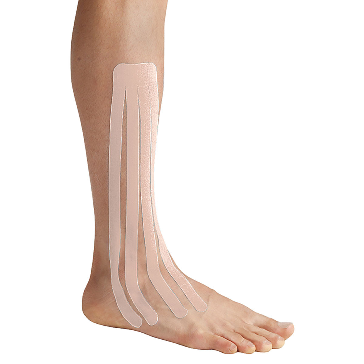 SpiderTech Pro-Cut Kinesiology Tape, Fan, Gentle, Pack of 10