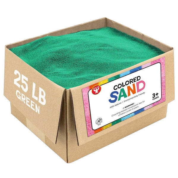 Colored Sand - 25lb. Green
