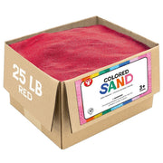Colored Sand - 25lb. Red