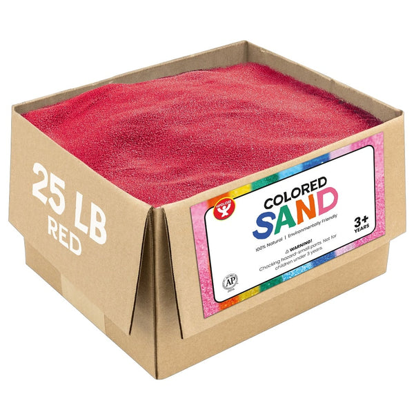 Colored Sand - 25lb. Red