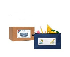 Classroom Pack of 25: Red- Pencil+Pouch