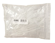 Pipette Disposable Transfer 5ml volume, graduated to 1ml by 1/4ml, 150mm length, non sterile. Pack 100.