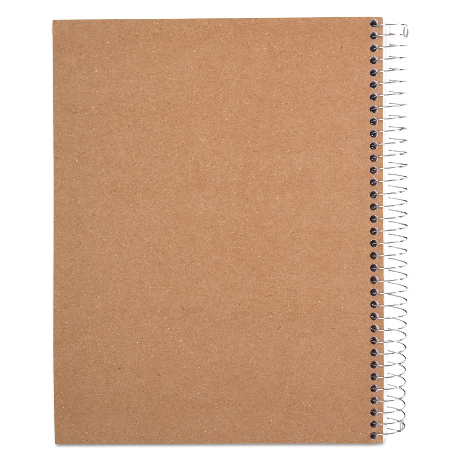 200 Sheets - Spiral - College Ruled Front Ruling - Letter - 8 1/2" x 11" Sheet Size - White Paper - Assorted Cover - Back Board, Heavyweight - 1 Each