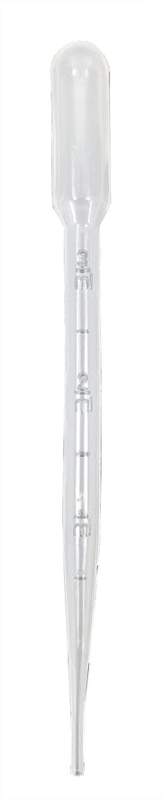 Pipette Disposable Transfer 7ml volume graduated to 3ml by 1/2ml 155mm length non-sterile. Pack 500.