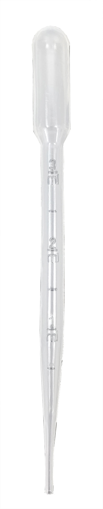 Pipette Disposable Transfer 7ml volume graduated to 3ml by 1/2ml 155mm length non-sterile. Pack 500.