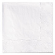 Beverage Napkins, 2-Ply, 9 1/2 X 9 1/2, White, 3000/carton