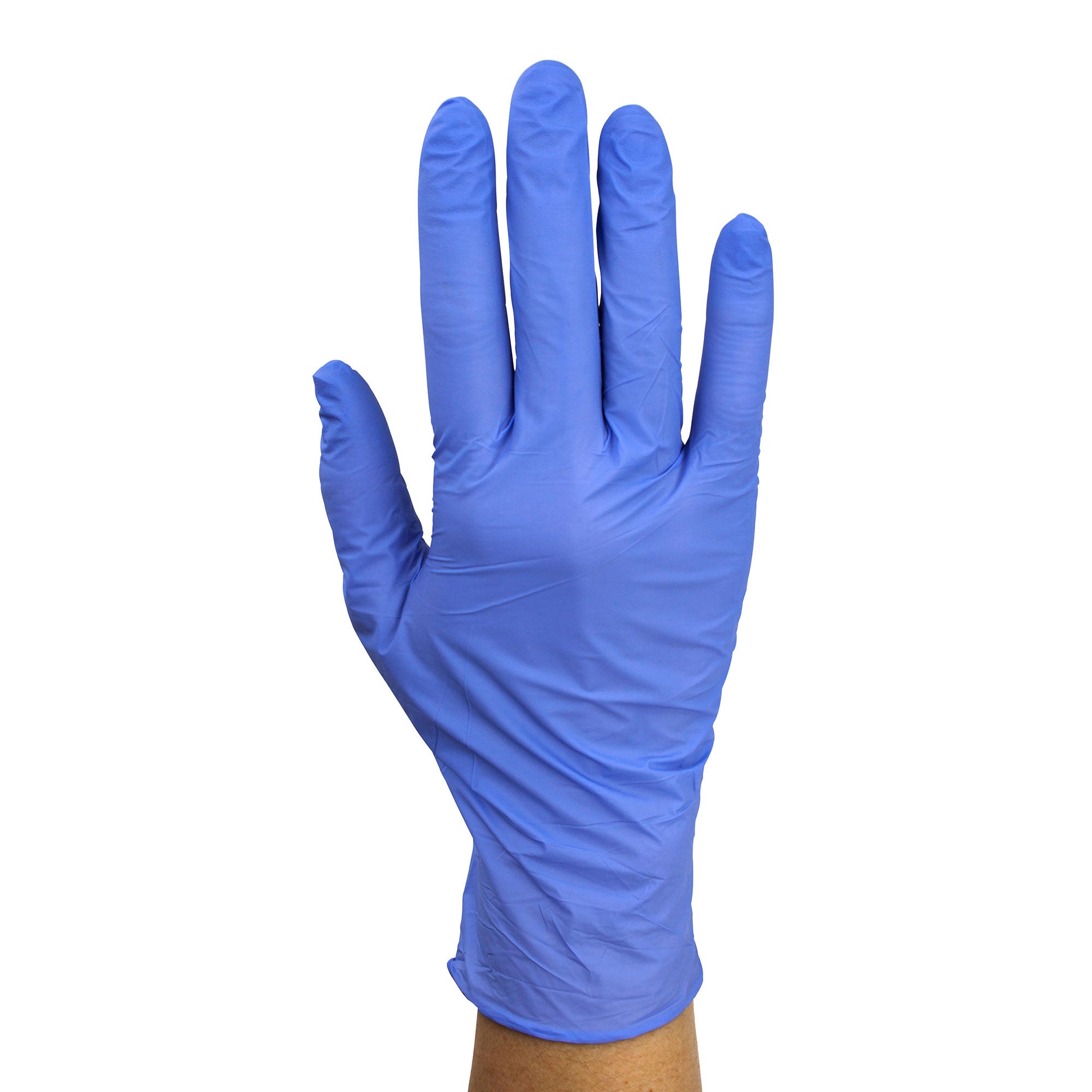 DynaPlus Nitrile Exam Gloves, Medium, Violet, Powder-Free - 200 pcs per Box/10 boxes per Case
