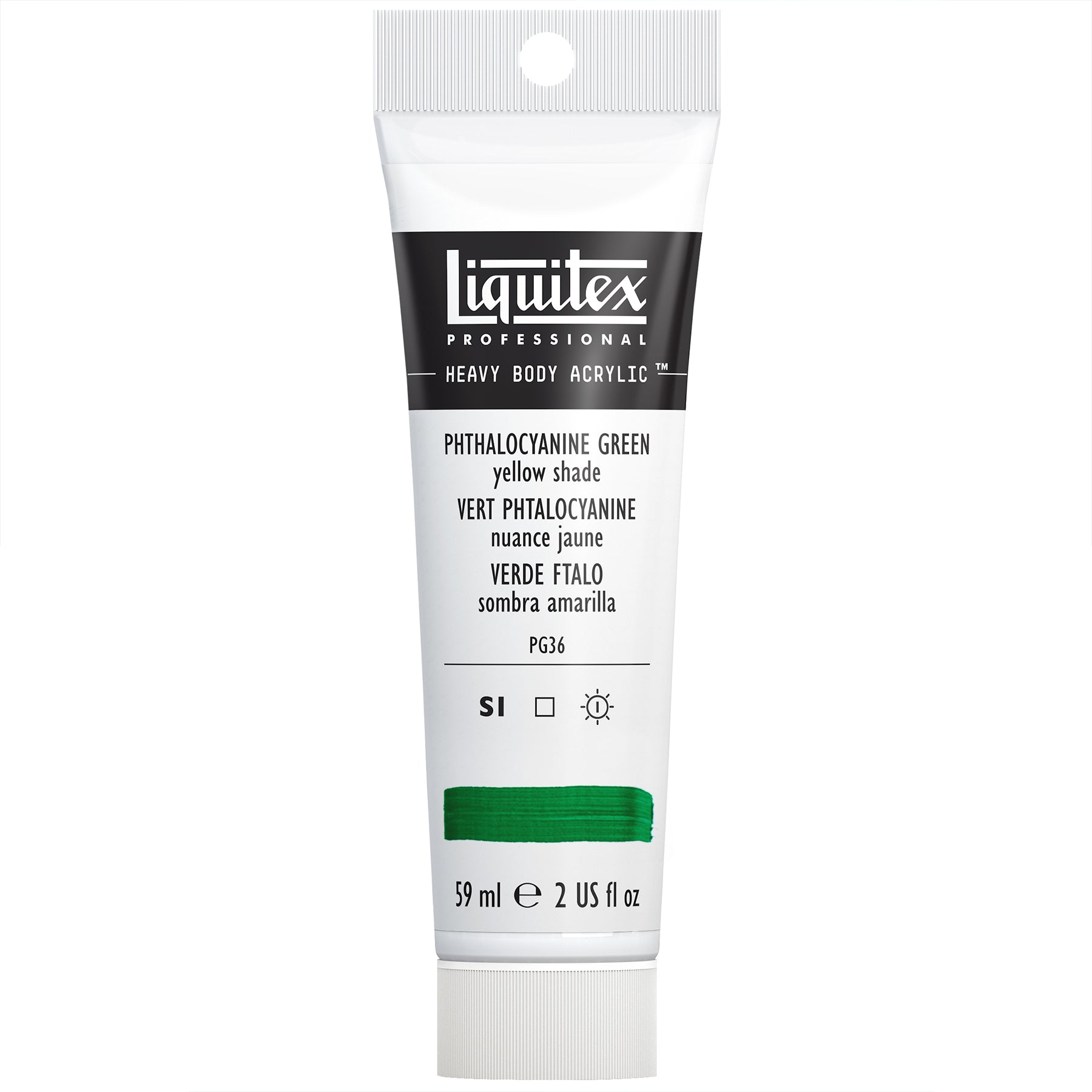 HB 59ml tube - Phthalocyanine Green (Yellow Shade)