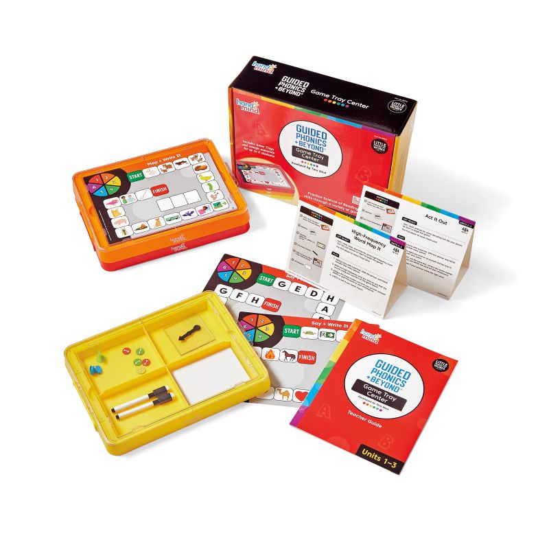 Guided Phonics + Beyond®, Game Tray Center, Units 1-3