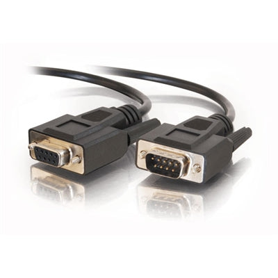 Cables to Go 25213 3ft Db9 M-f Extension Cable - Black - All