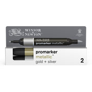 WN ProMarker Metallic Gold + Silver