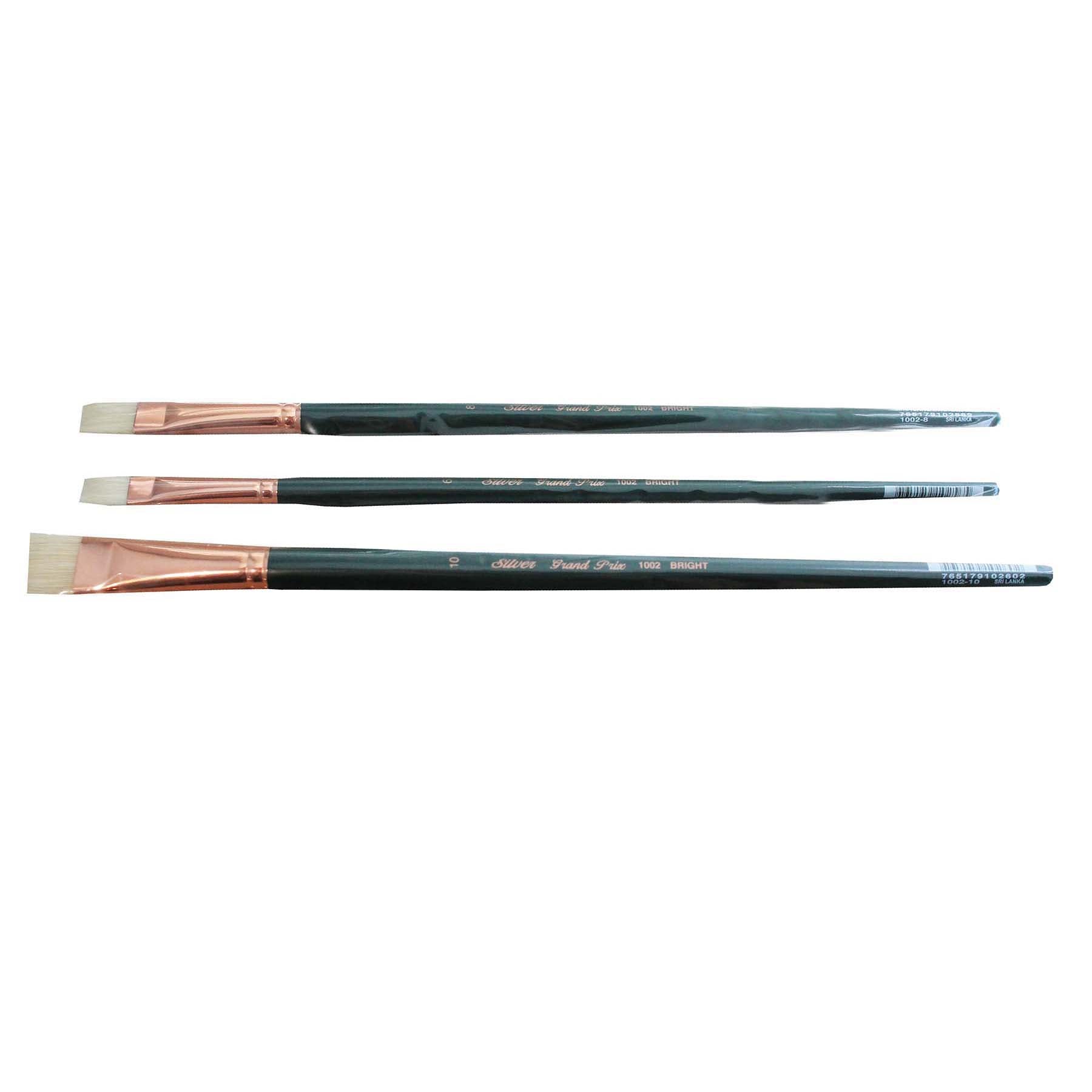 Grand Prix Large Brights, 3 Brushes