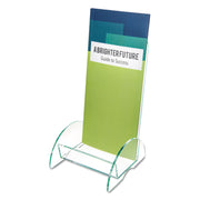 8" Height x 4.50" Width x 3.75" Depth - Durable, Lightweight - Clear - Glass, Plastic, Acrylic - 1 Each