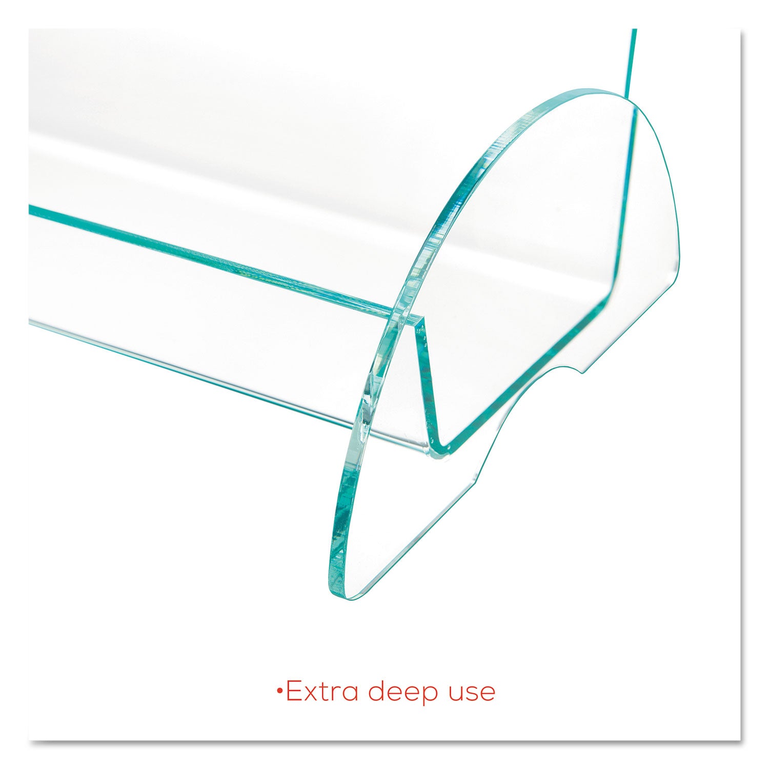 8" Height x 4.50" Width x 3.75" Depth - Durable, Lightweight - Clear - Glass, Plastic, Acrylic - 1 Each