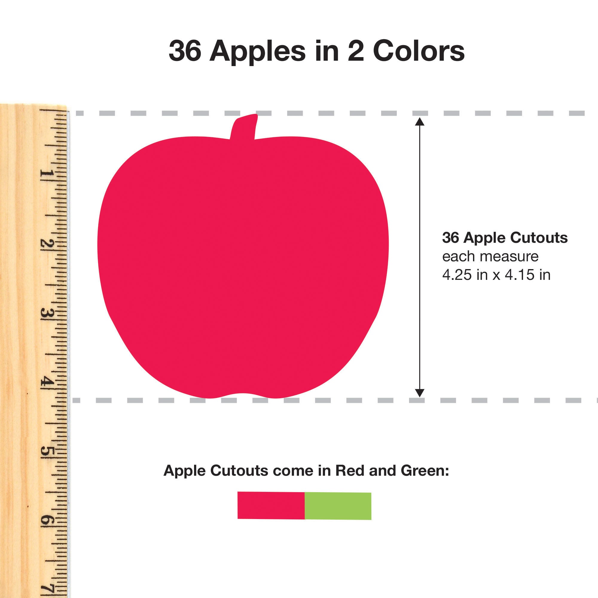 Punch Out Paper Cutouts, Fall Shapes, Leaves, Pumpkins & Apples, 144 Pieces