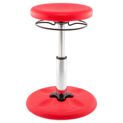 Kids Adjustable Standard Wobble Chair 14-19", Red