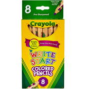 Write Start® Colored Pencils, 8 Colors