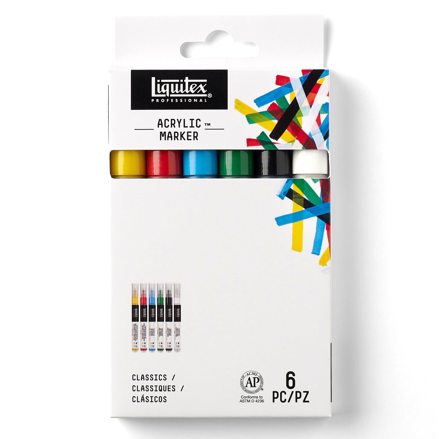 LQ Paint Marker Fine 6 Set - Classics