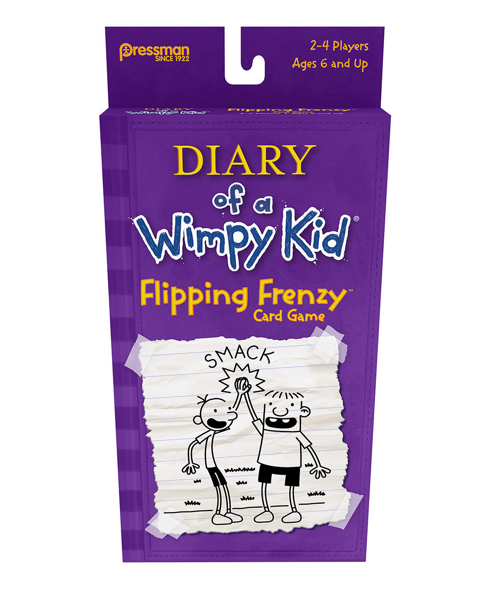 Pressman Diary of a Wimpy Kid Card Game - Flipping Frenzy