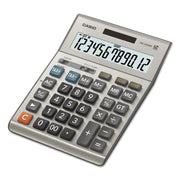 Dm1200bm Desktop Calculator, 12-Digit Lcd, Silver