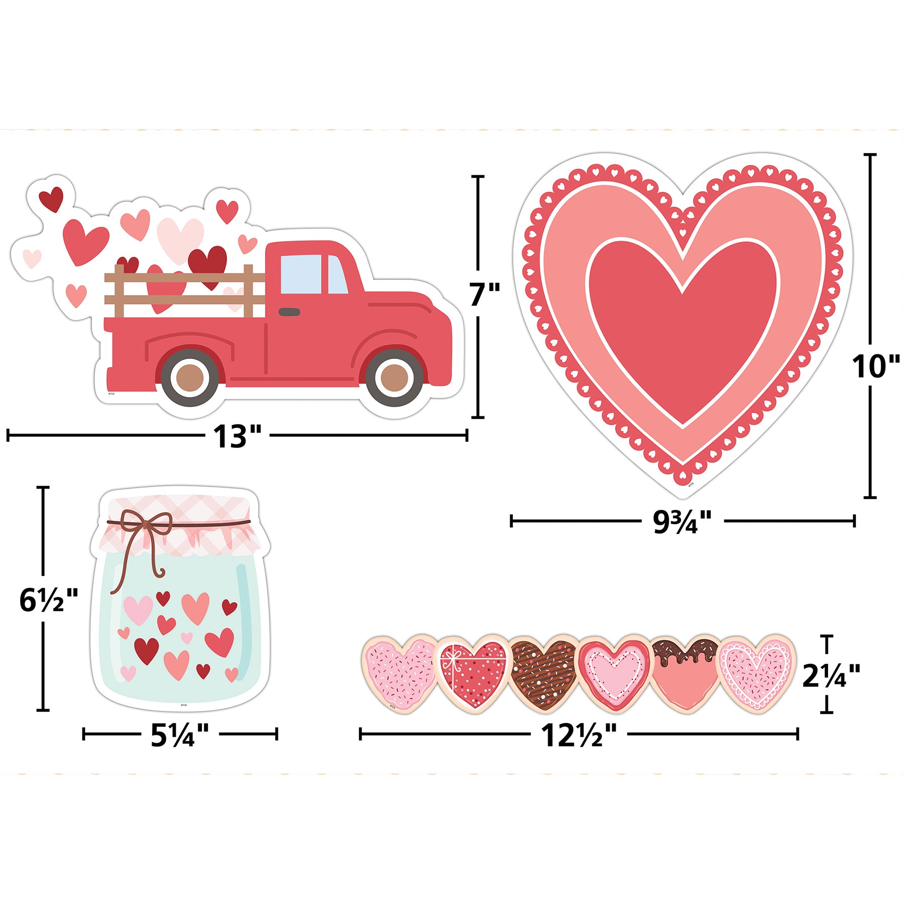 Valentine's Day Create & Decorate Quick Kit, 93 Pieces