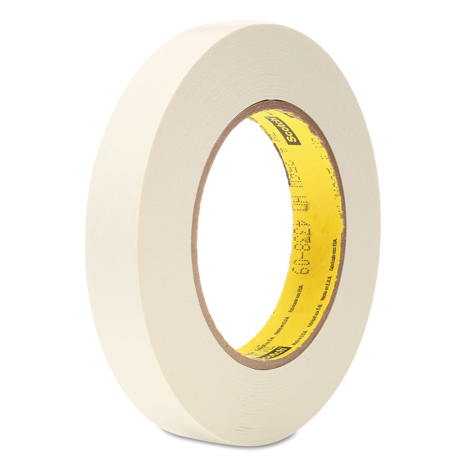 Scotch Flatback Write-On Paper Tape - 20 yd Length x 0.75" Width - 3" Core - White - Paper - 6.70 mil - Rubber Backing - For Shelf Labeling - 1 Roll