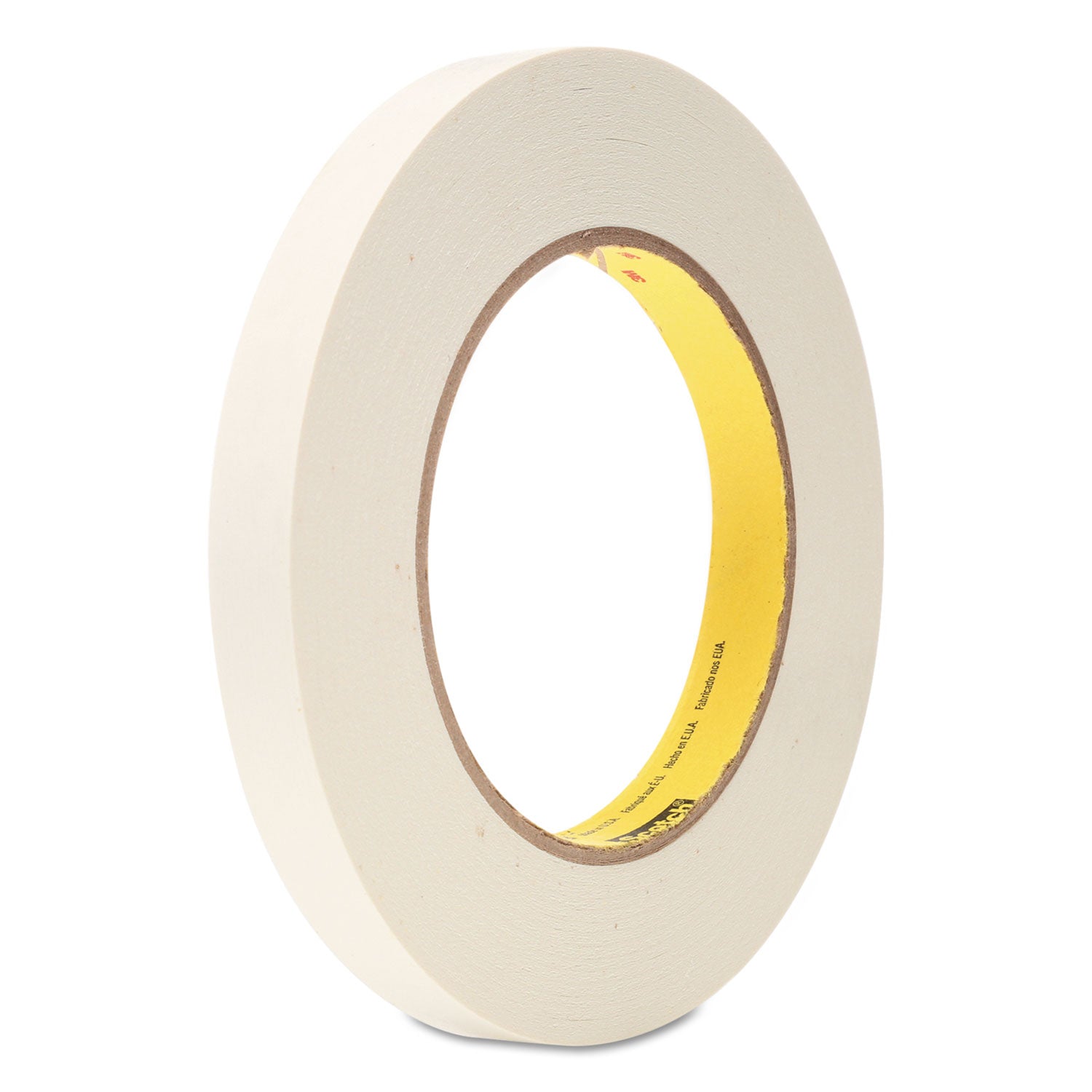 Scotch Flatback Write-On Paper Tape - 20 yd Length x 0.50" Width - 3" Core - White - 6.70 mil - Rubber Backing - For Shelf Labeling - 1 Roll