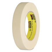 Scotch 232 High-performance Masking Tape - 60 yd Length x 1" Width x 6.3 mil Thickness - 3" Core - Tan - Rubber Backing - Solvent Resistant - For Masking - 1 Roll