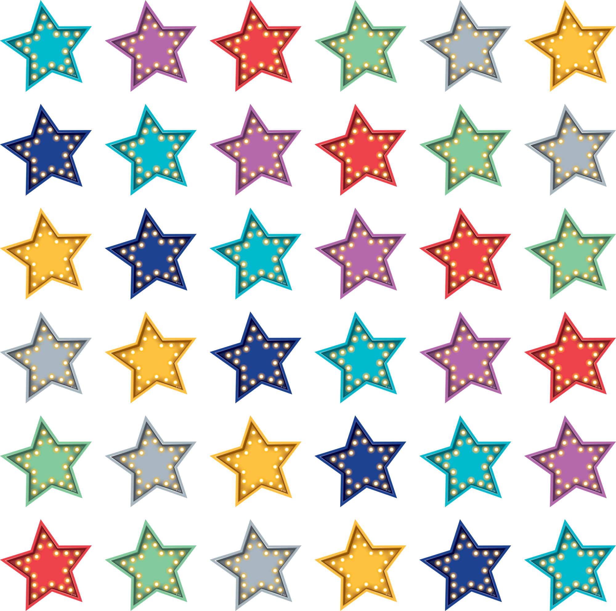 Marquee Stars Mini Accents
