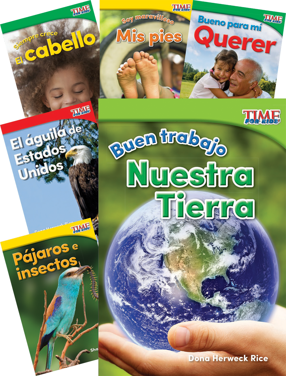 Time For Kids 30 Book Spanish Gr K