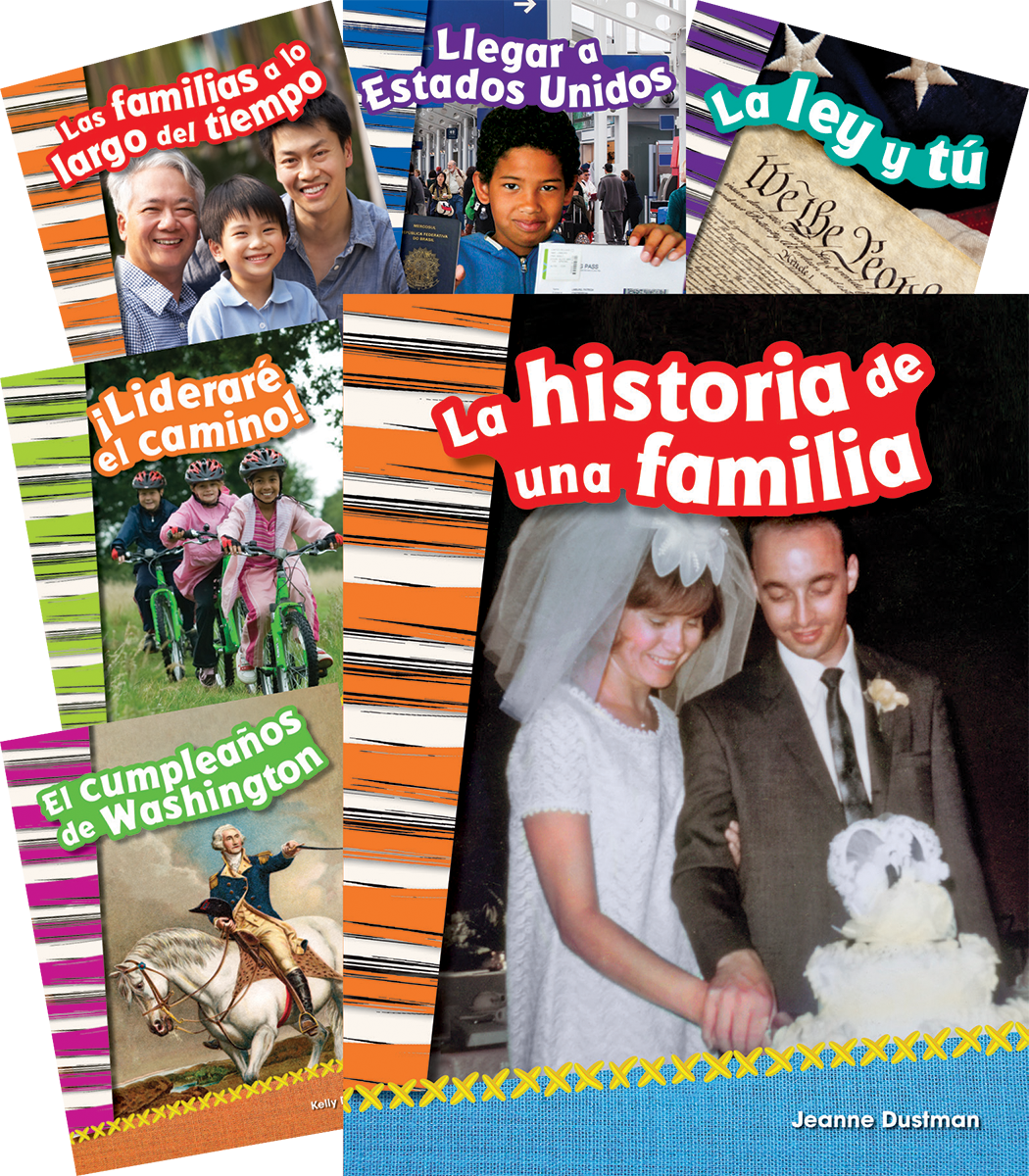 Social Studies Grade 2 10-Book Spanish Set