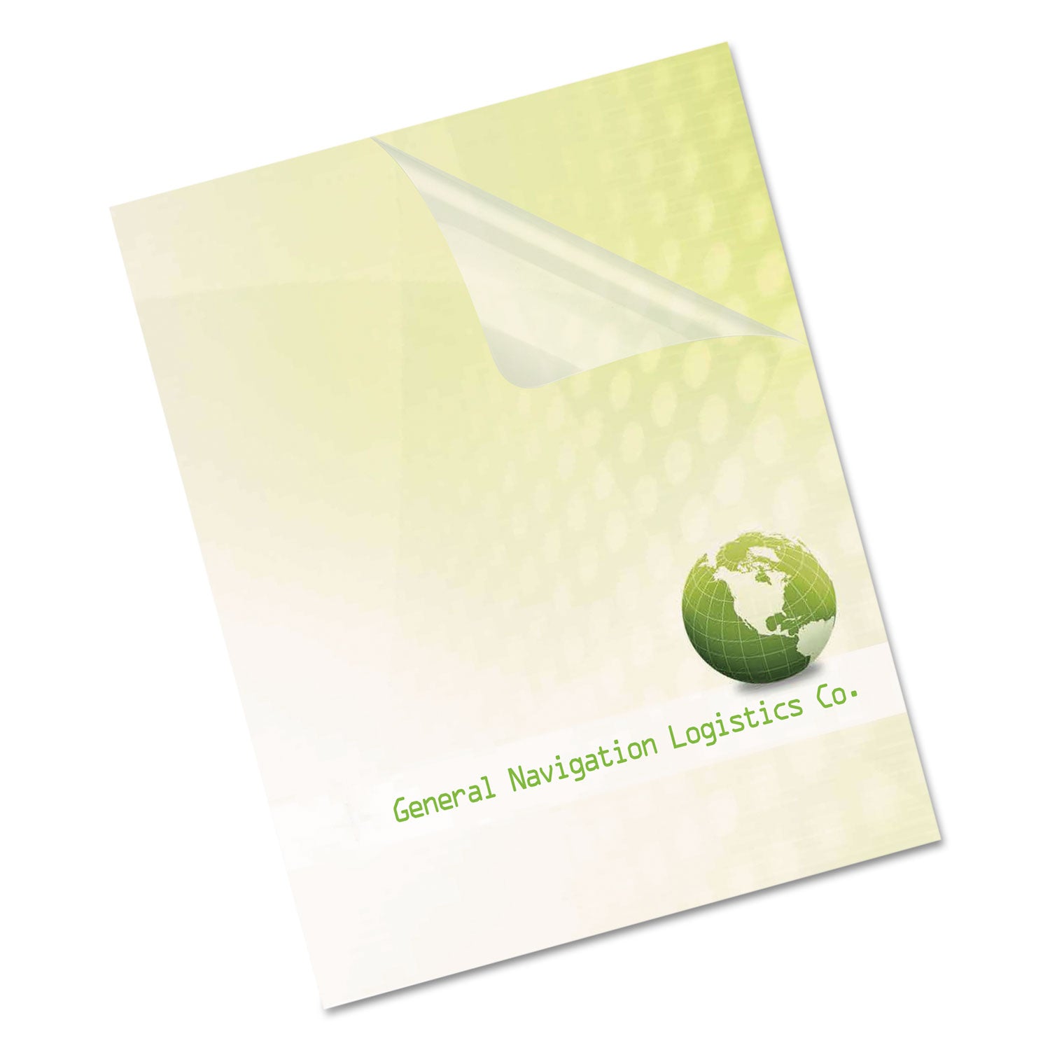 11" Height x 8.5" Width x 7 mil Thickness - For Letter 8 1/2" x 11" Sheet - Clear - Polyethylene Terephthalate (PET) - 100 / Pack