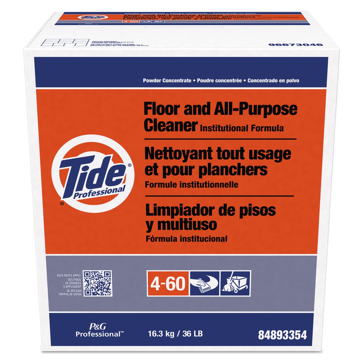 For Fiberglass, Plastic, Wood, Stainless Steel - 576 oz (36 lb) - 1 Carton