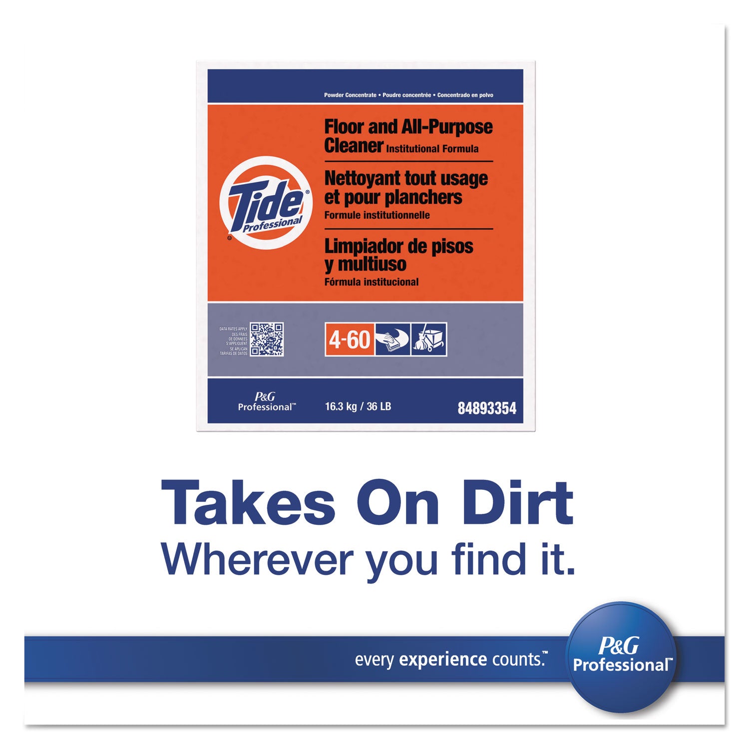 For Fiberglass, Plastic, Wood, Stainless Steel - 576 oz (36 lb) - 1 Carton