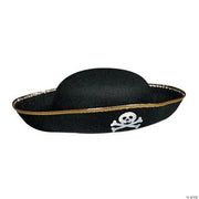 Child-Size Pirate Hat - 6 Pieces