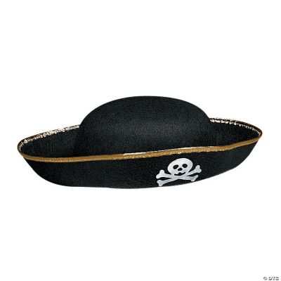 Child-Size Pirate Hat  - 6 Pieces