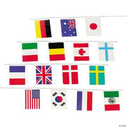 Flag Of All Nations Line Of Flags - 1 Piece