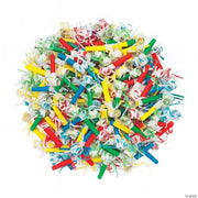 Paper Blowouts W/Fringe - 72 Pieces