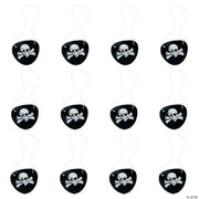 Felt Pirate Eye Patch - 12 Pieces