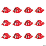 Fire Chief Hats - 12 Pieces