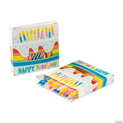 Birthday Candles - 12 Pieces