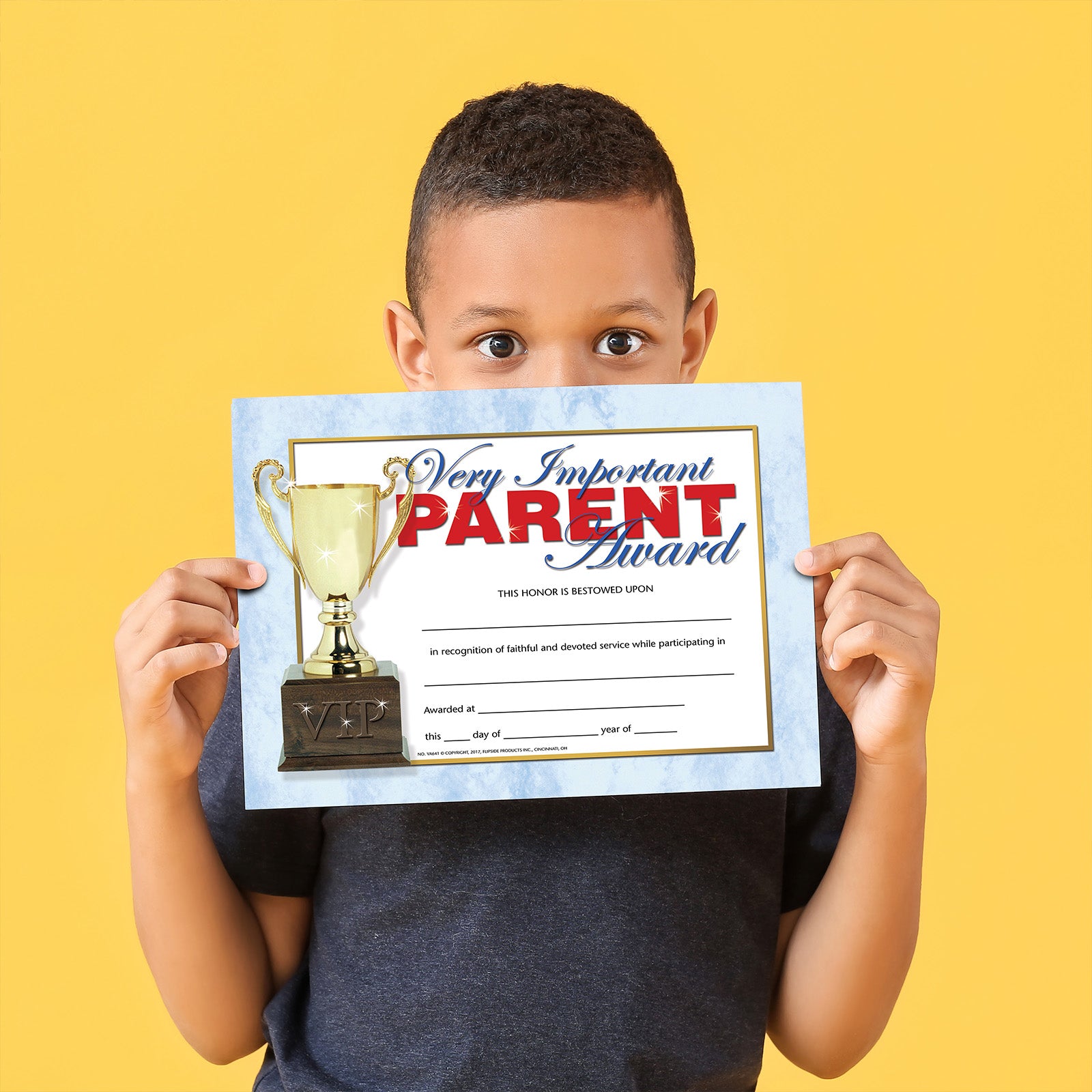 Very Important Parent Award Certificate, 8.5" x 11", Pack of 30