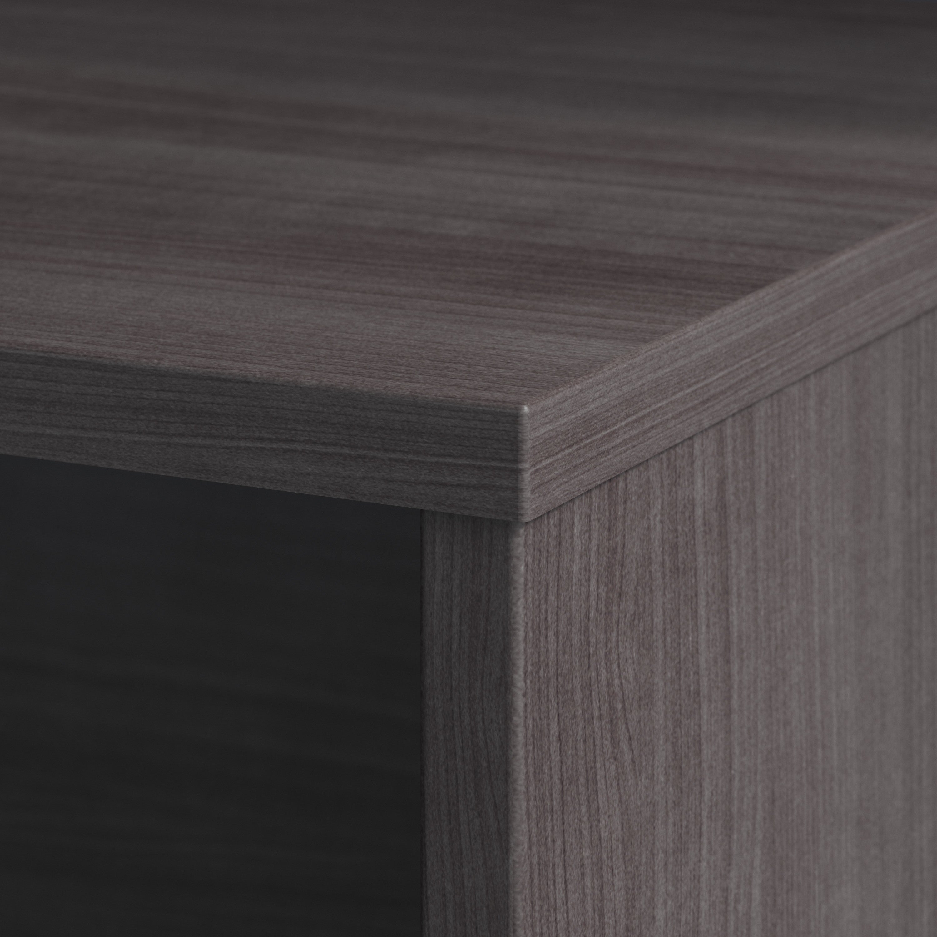 Bush Business Furniture Office 500 72W x 36D Executive Desk in Storm Gray - 71.02" Width x 35.43" Depth x 29.82" Height