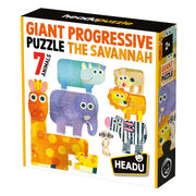 GIANT PROGRESSIVE PUZZLE SAVANNAH