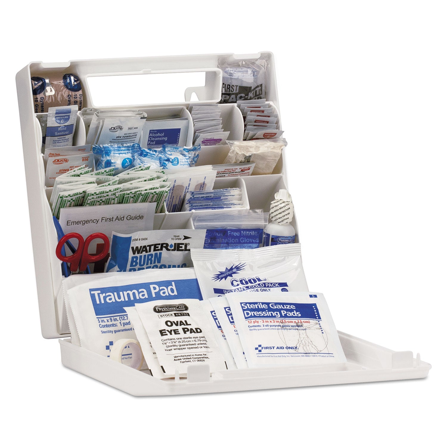 183 x Piece(s) For 50 x Individual(s) - 11" Height x 3" Width x 10.8" Length - Plastic Case - 1 Each