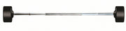 50 LB YORK Rubber Fixed Pro Straight Barbell