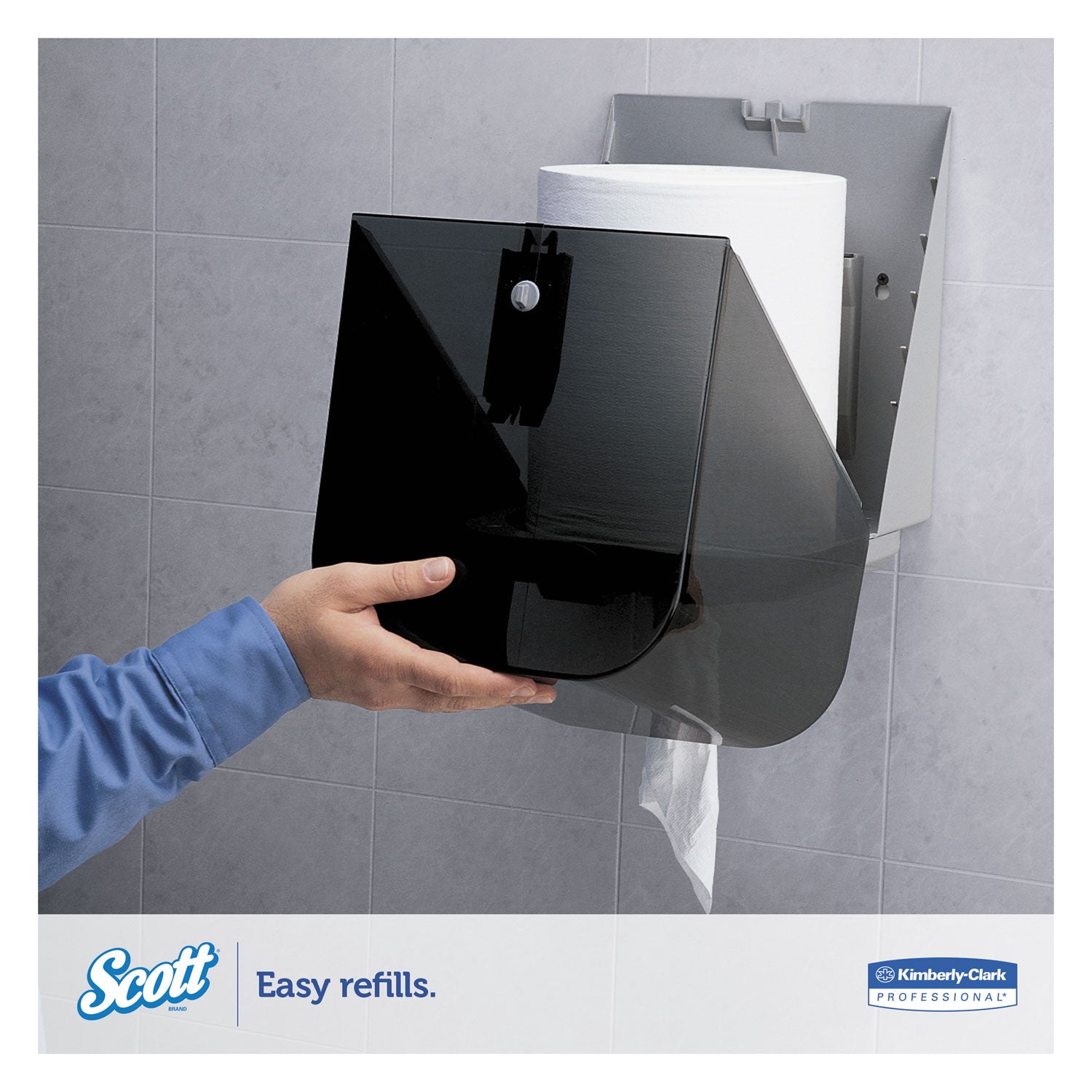2 Ply - 8" Width x 625 ft Length - 500 Sheets/Roll - 8.80" Roll Diameter - White - Paper - 1 Carton