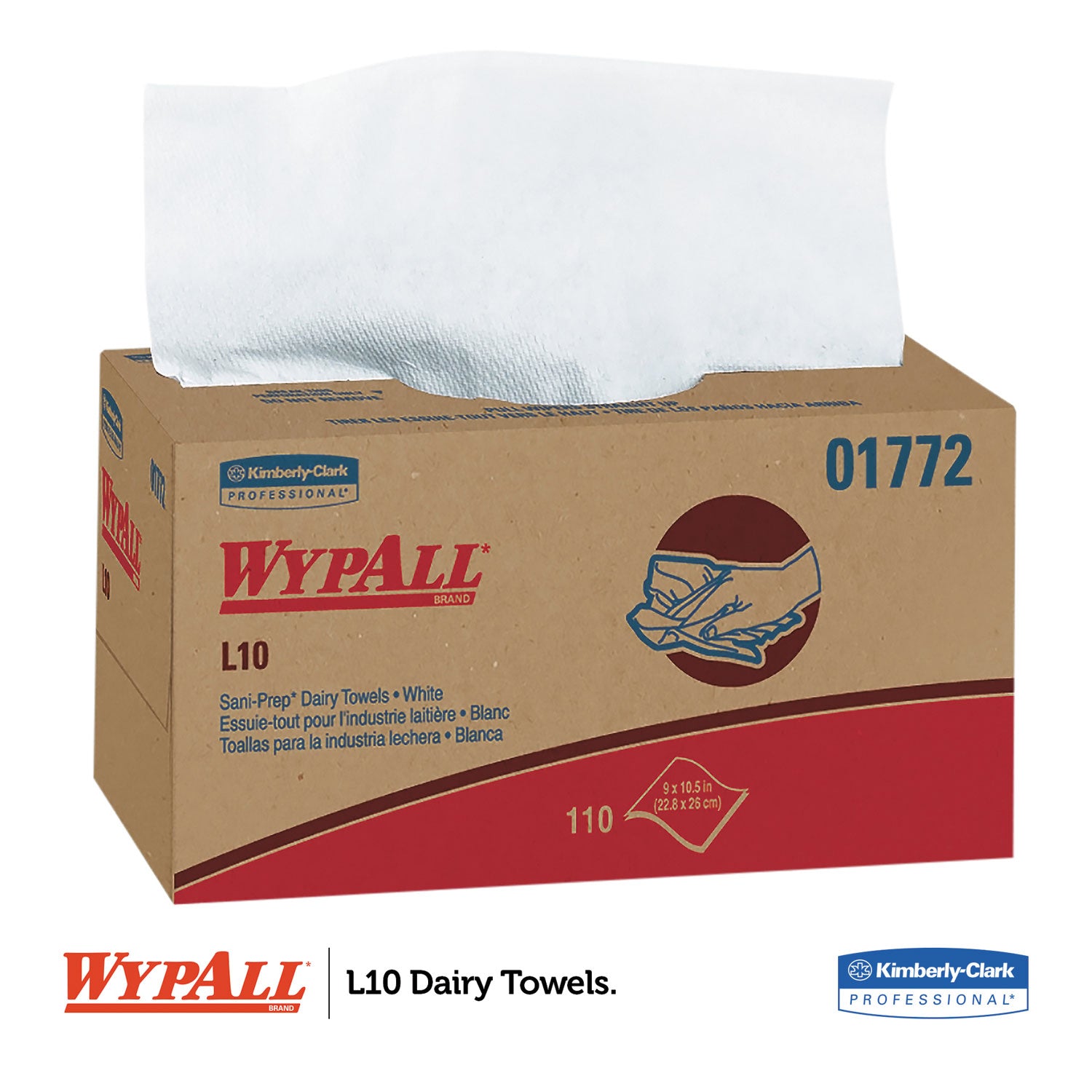 1 Ply - WhiteBox - 110/Box - 1 Carton