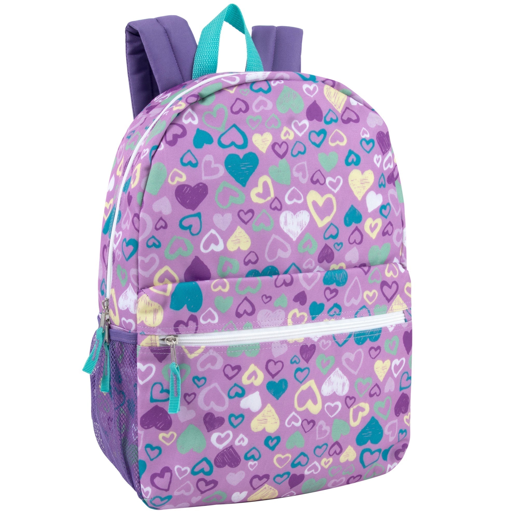 17 Inch Printed Backpacks - Girls Assortment - 24 in the Pack
