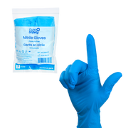 Nitrile Exam Gloves In A Bag, XL, 2 pairs per Bag/500 Bags per Case